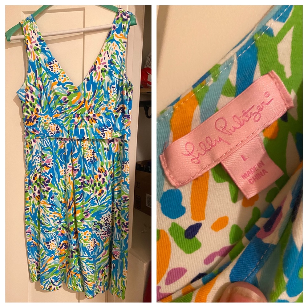 Lilly cotton dress. Worn once. Excellent condition.